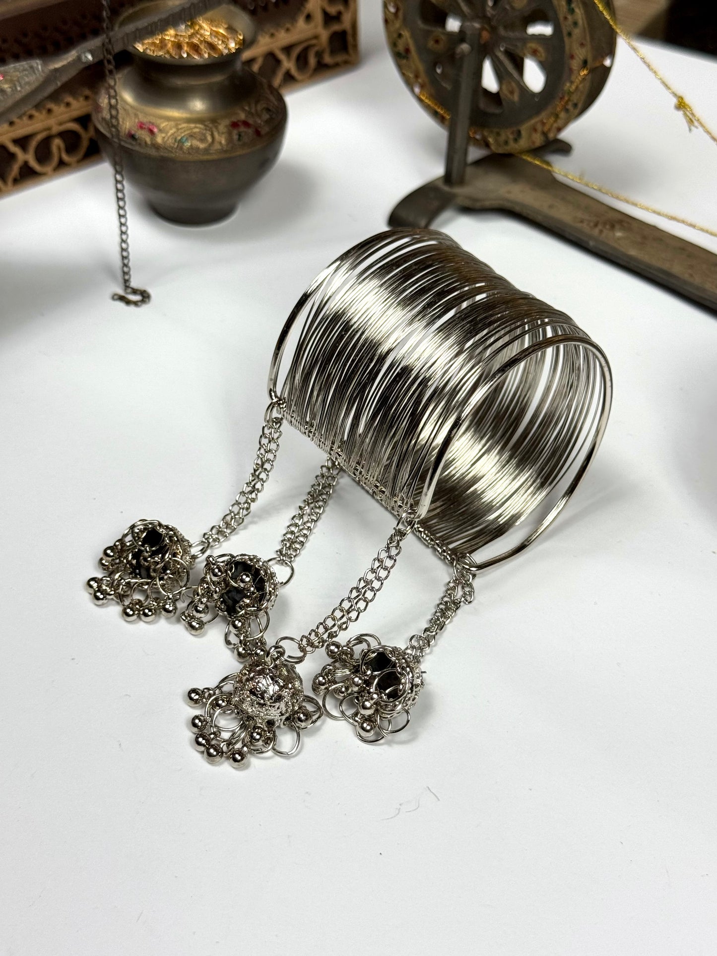 Adjustable Jhumki kara