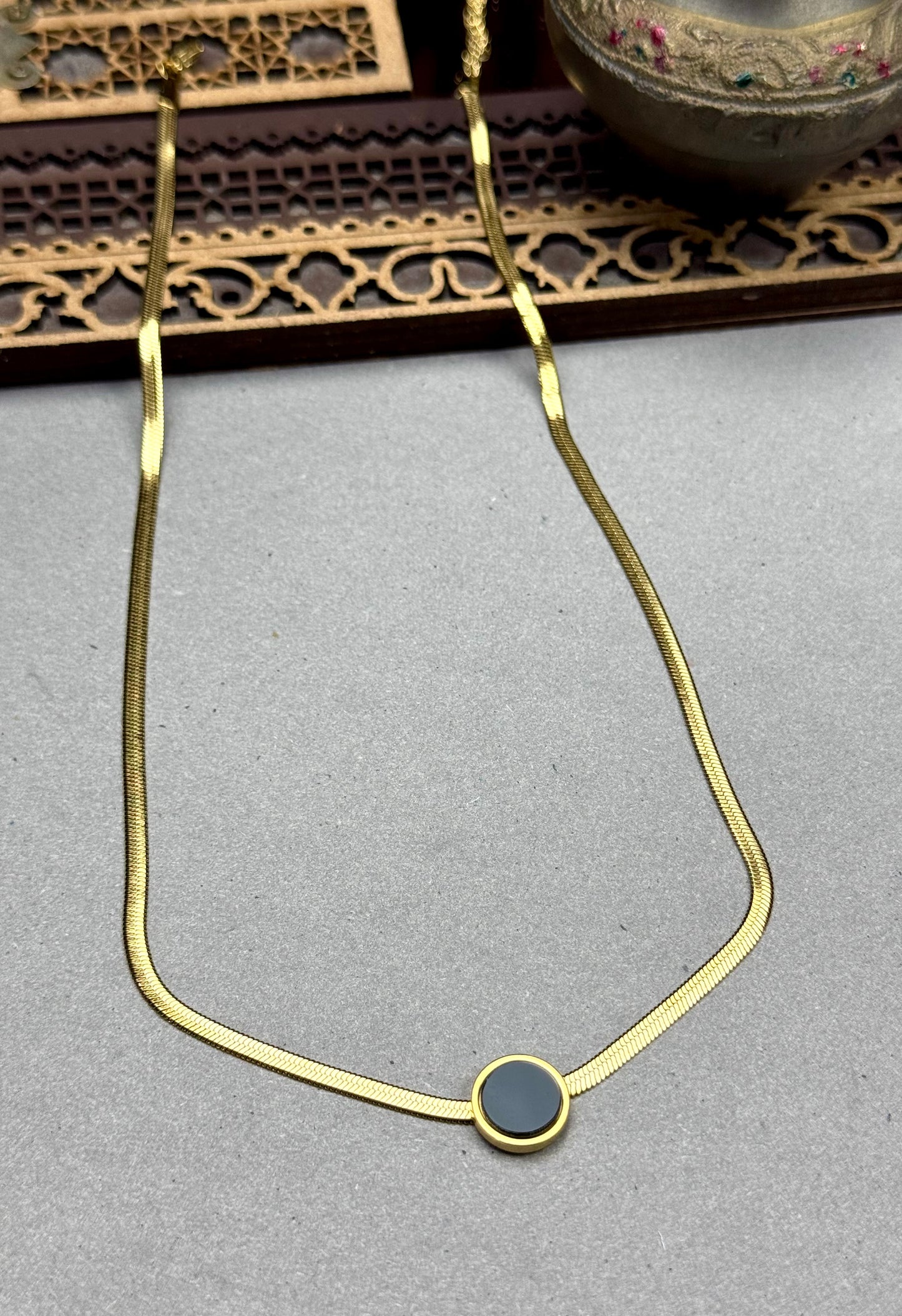 Stainless stell long Necklace