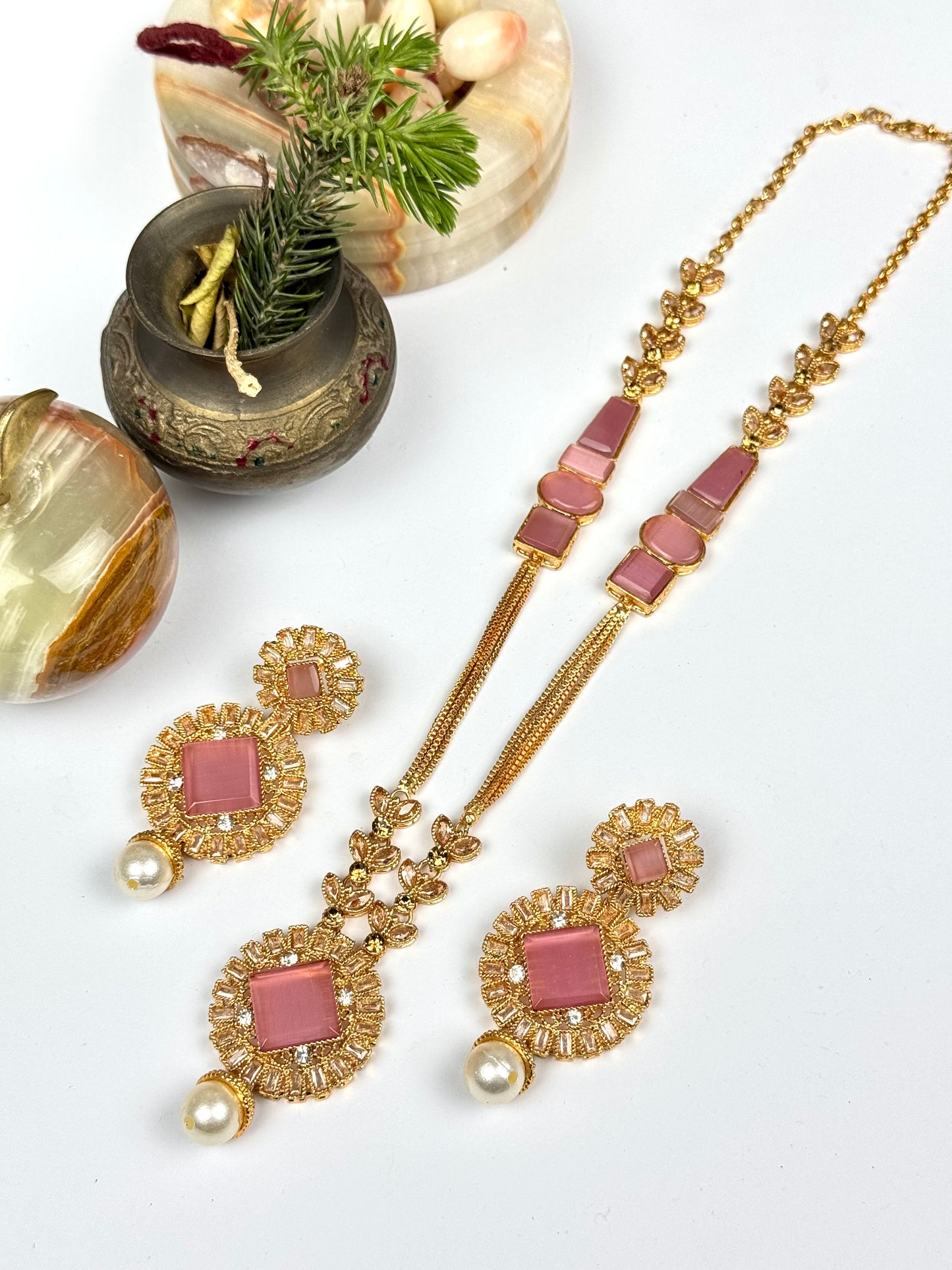 Egyptian Stone Heba Mala Set