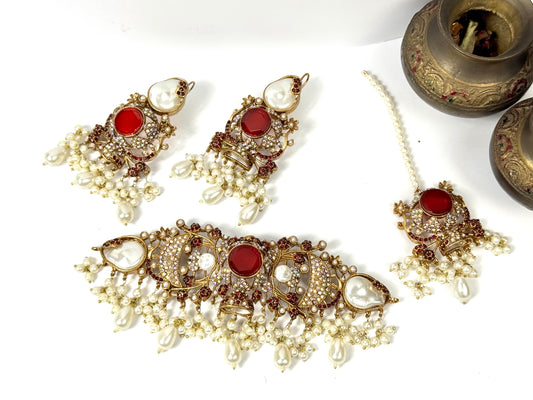 Turkish Singhar Choker Set