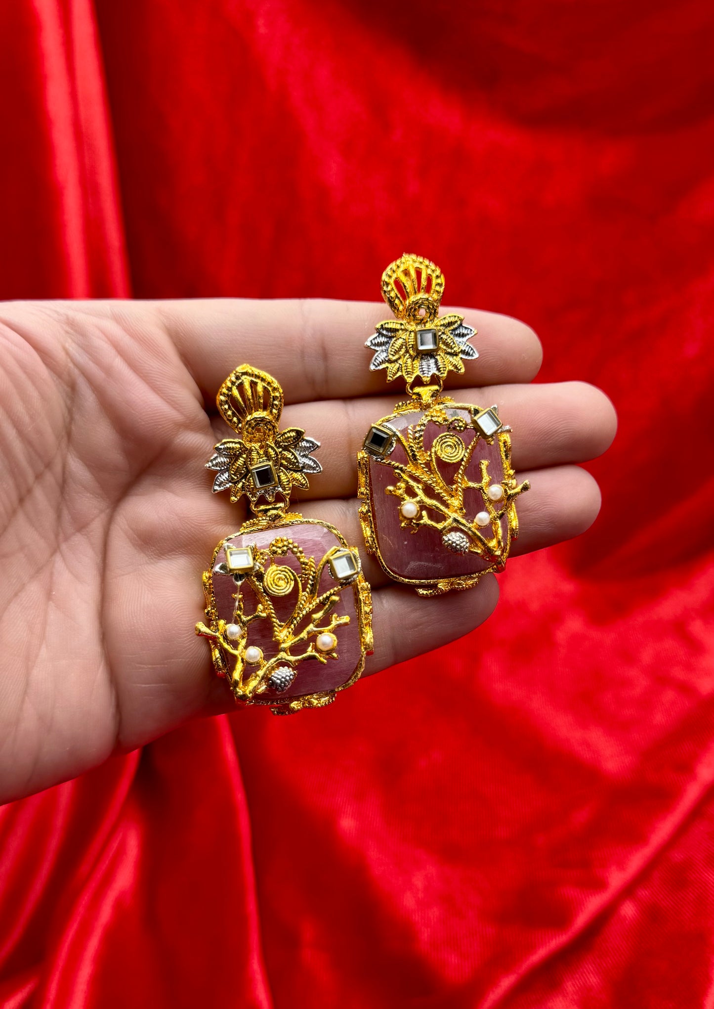 EGYPTIAN Stone Earrings
