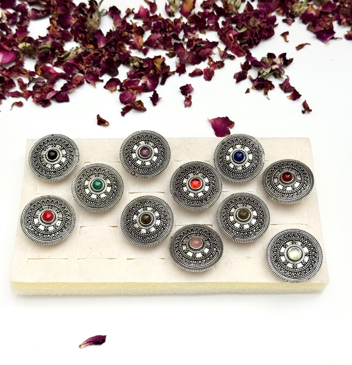 Premium brass made Oxidised Adjustable Rings