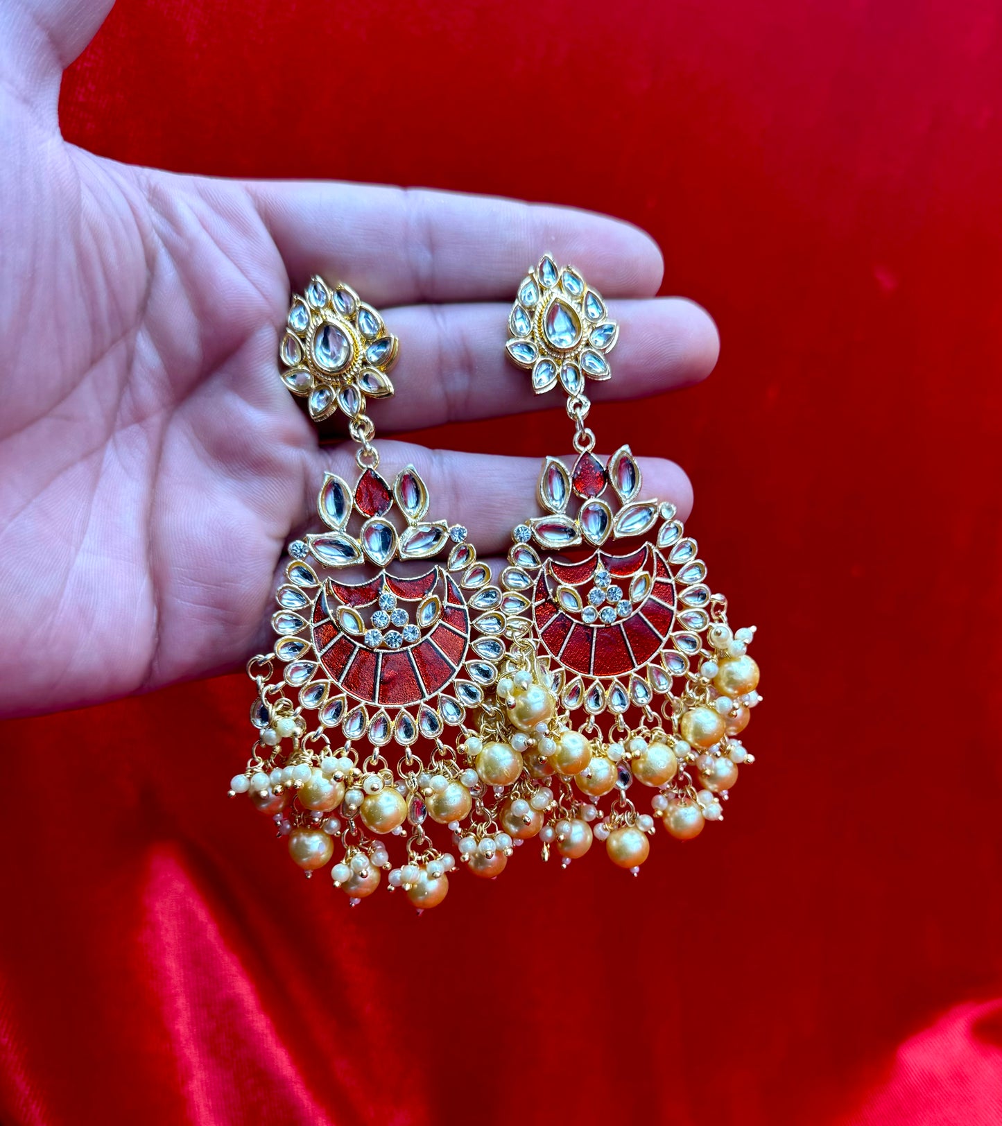 Imported Mina Kundn Earrings