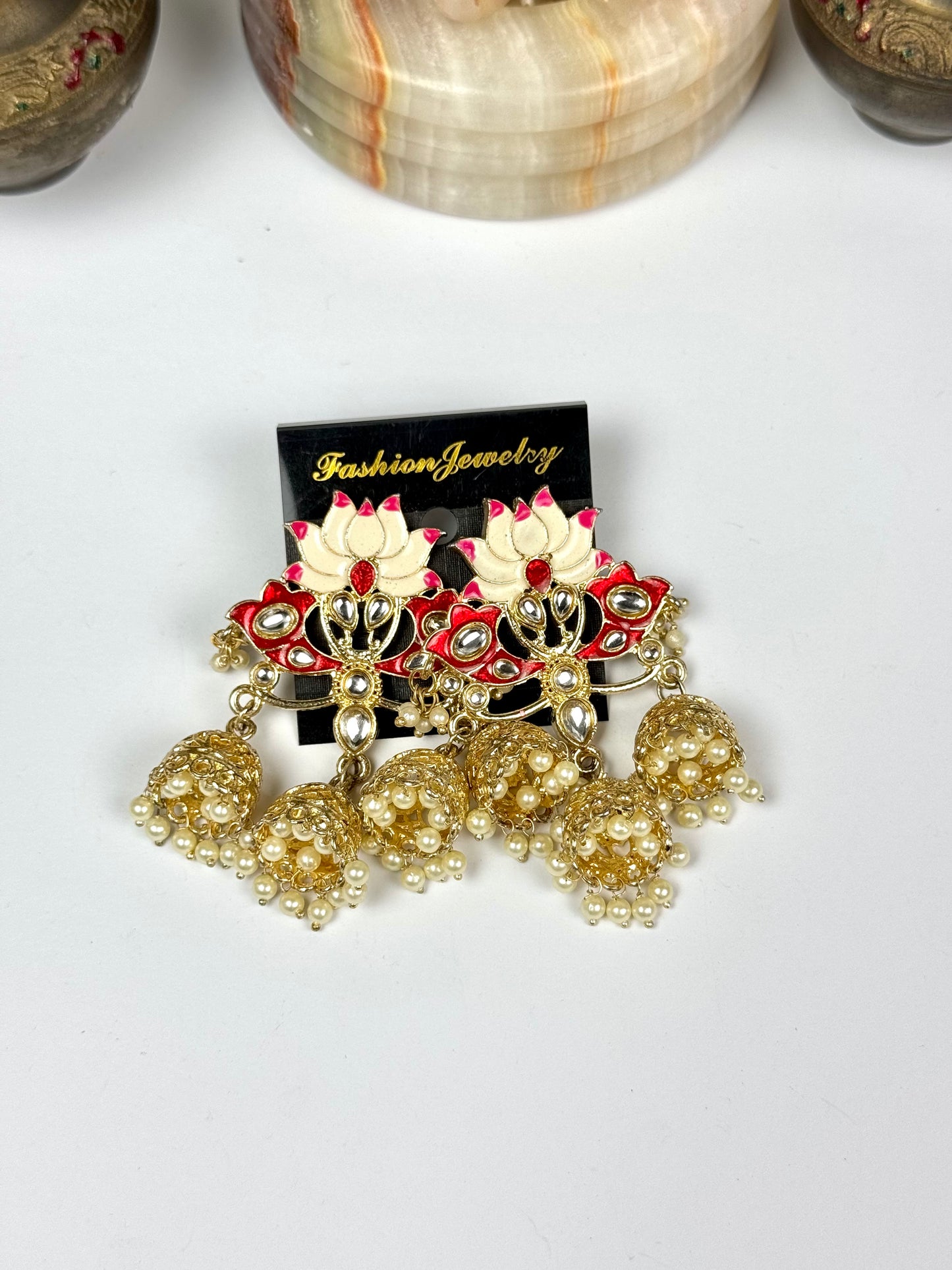 Imported Mina Kundn Earrings