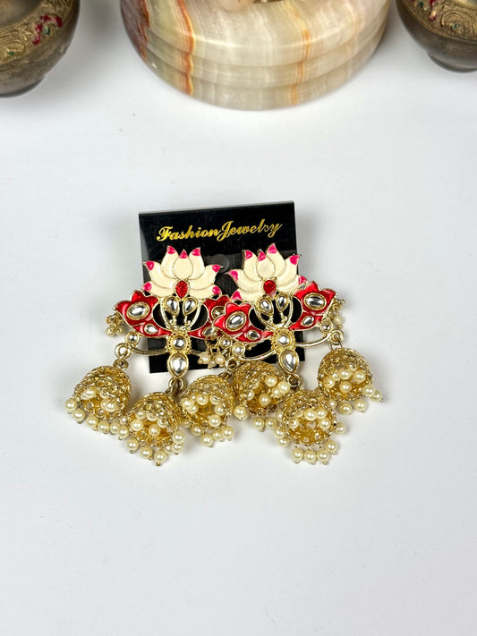 Imported Mina Kundn Earrings