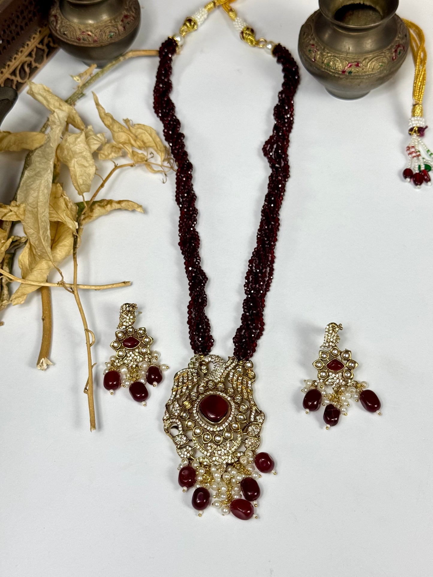 Imported premium Kundn Mala set