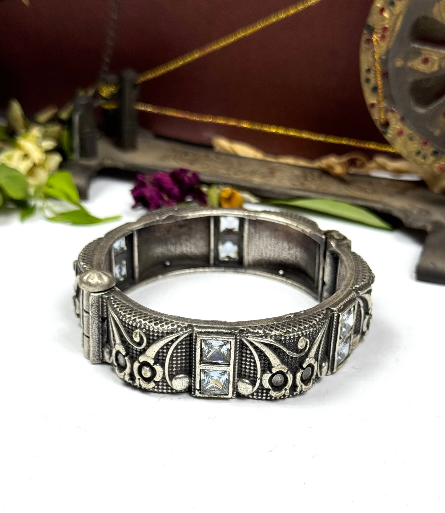 Brass made Roshni Oxidised Bangle