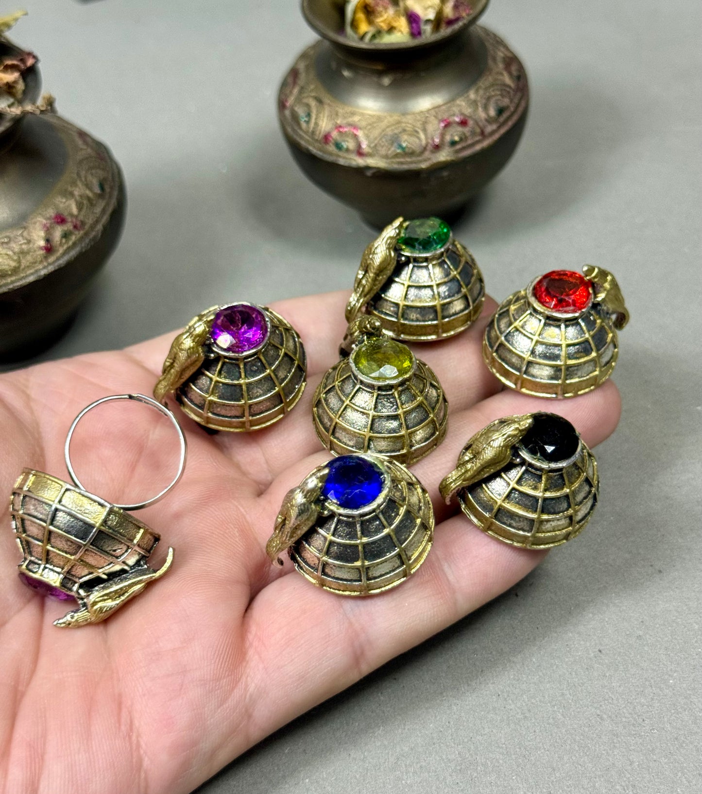 Thirsty Crow Dual Tone Ring