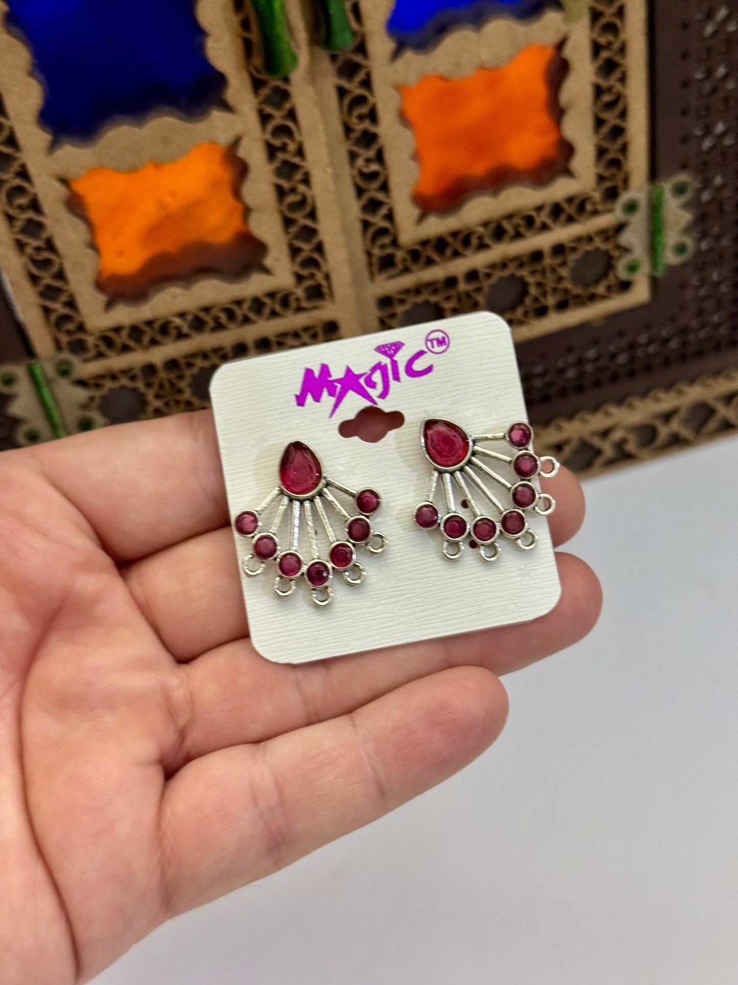 Chinese in budget Oxidised Earrings