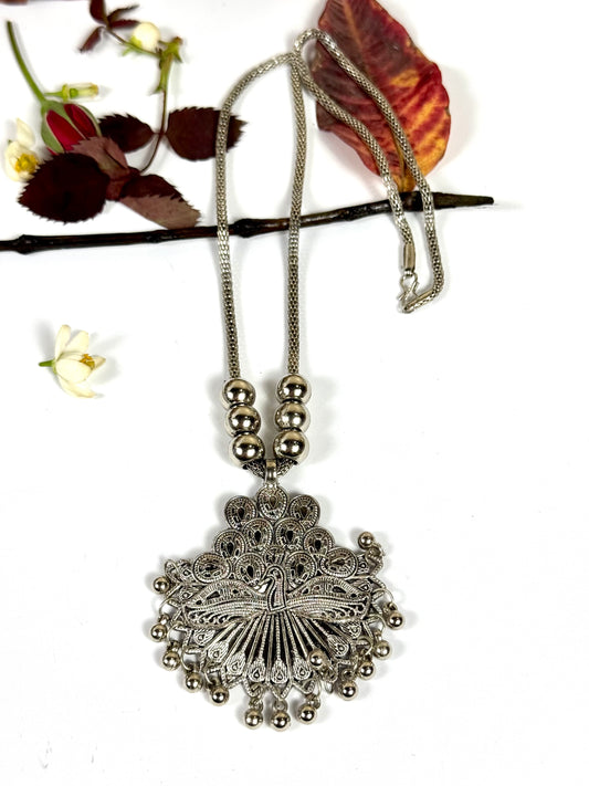 Oxidised Dil-e-Nazneen Mala