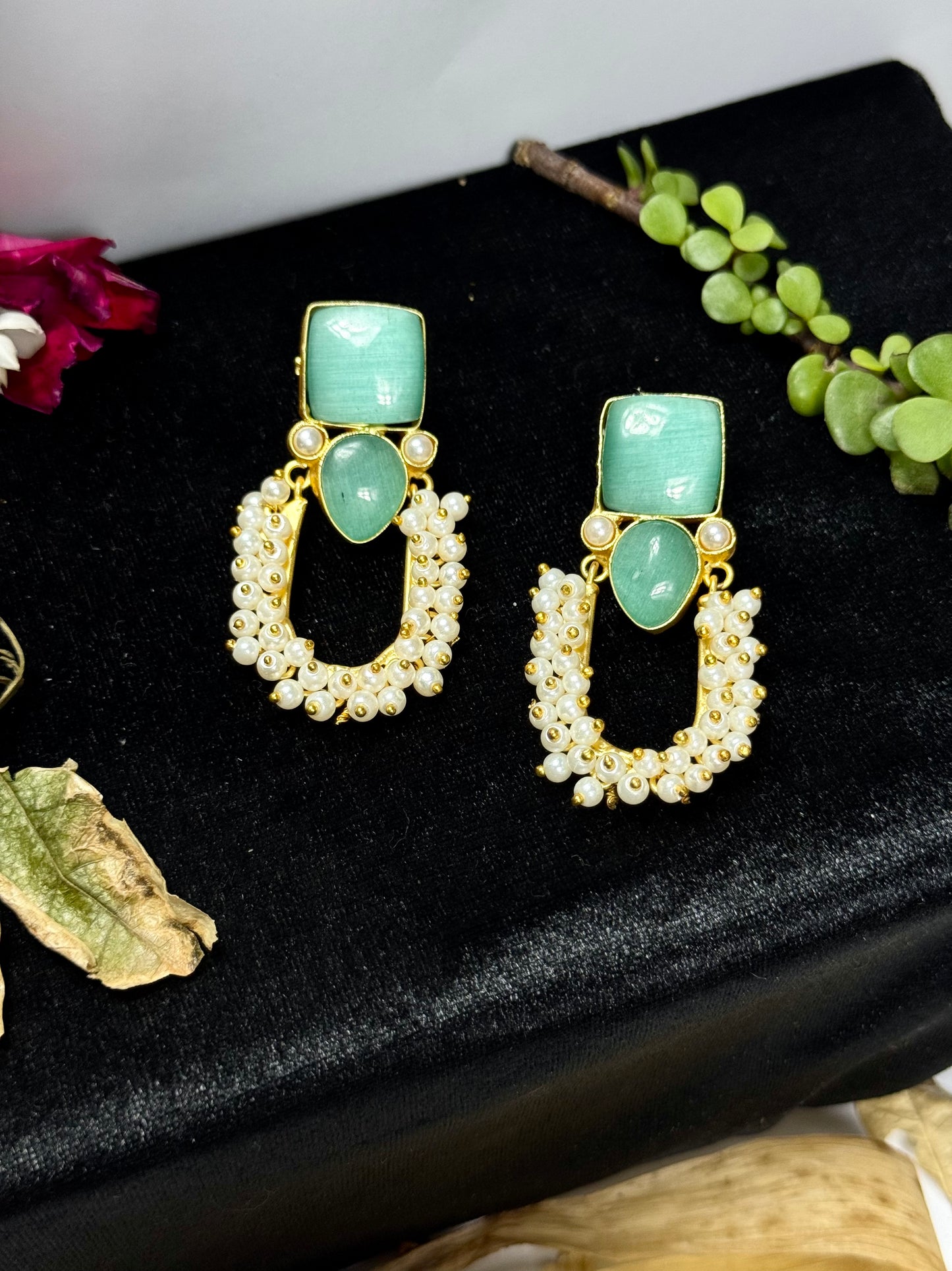 Premium Brass Mehwish Earrings