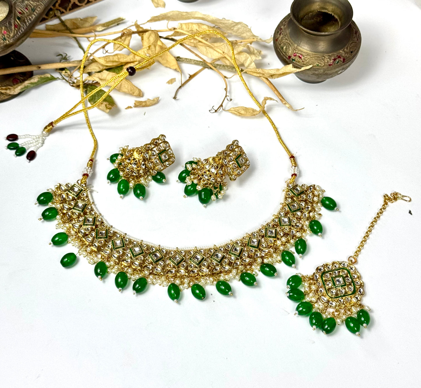 Imported Kundn Necklace Set