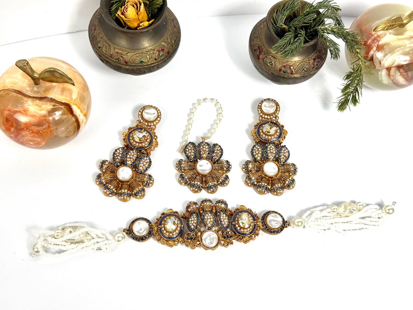 Turkish Fiza Choker set