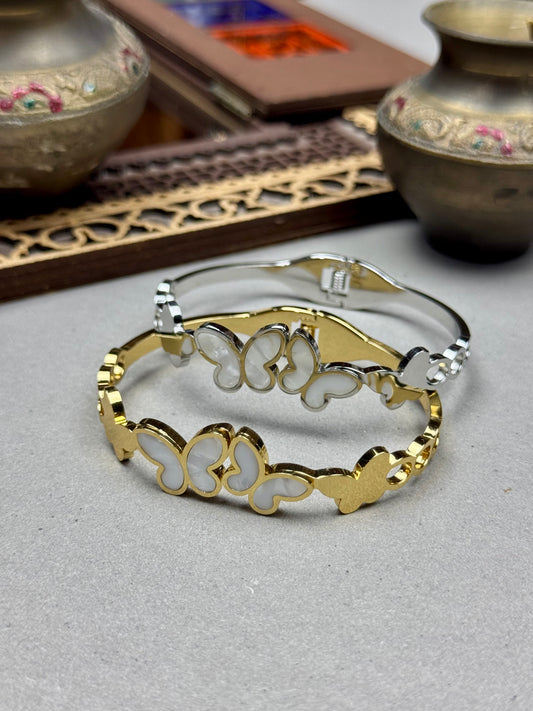 Stainless steel openable Bangle