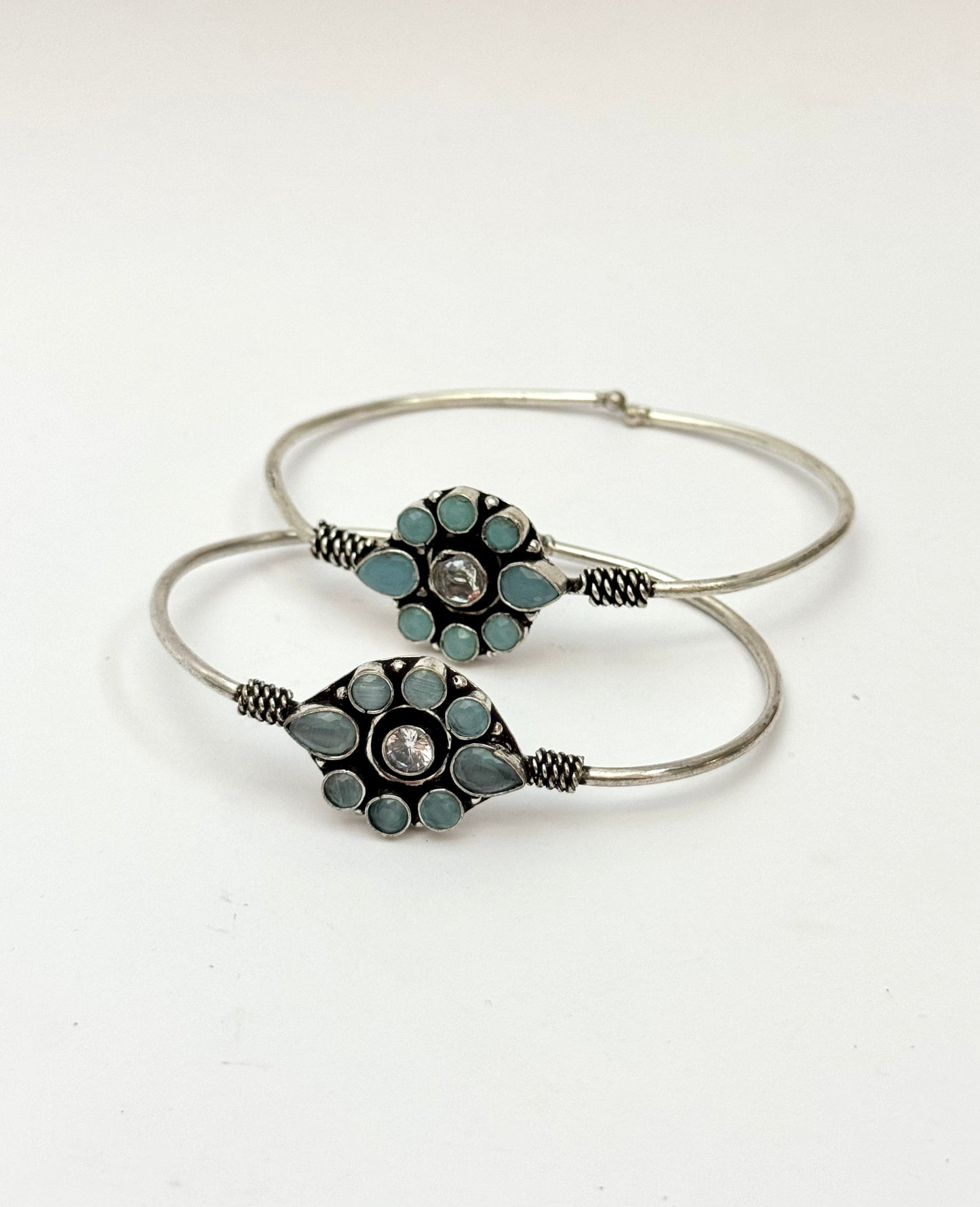 Oxidised Adjustable Bangle