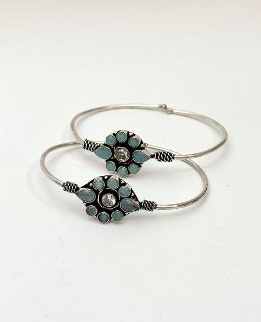 Oxidised Adjustable Bangle