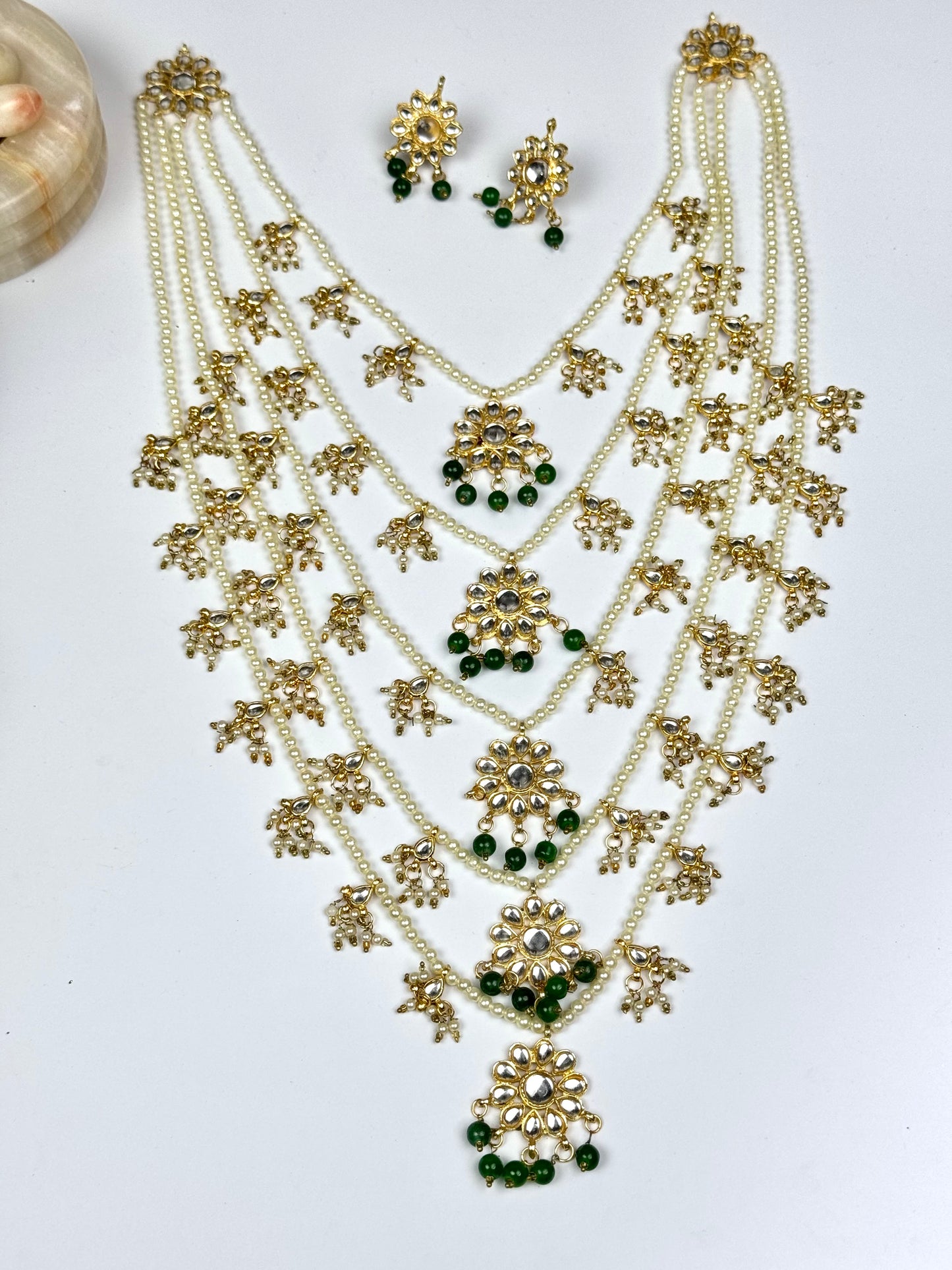 Imported Kundn 5 Layers Mala Set