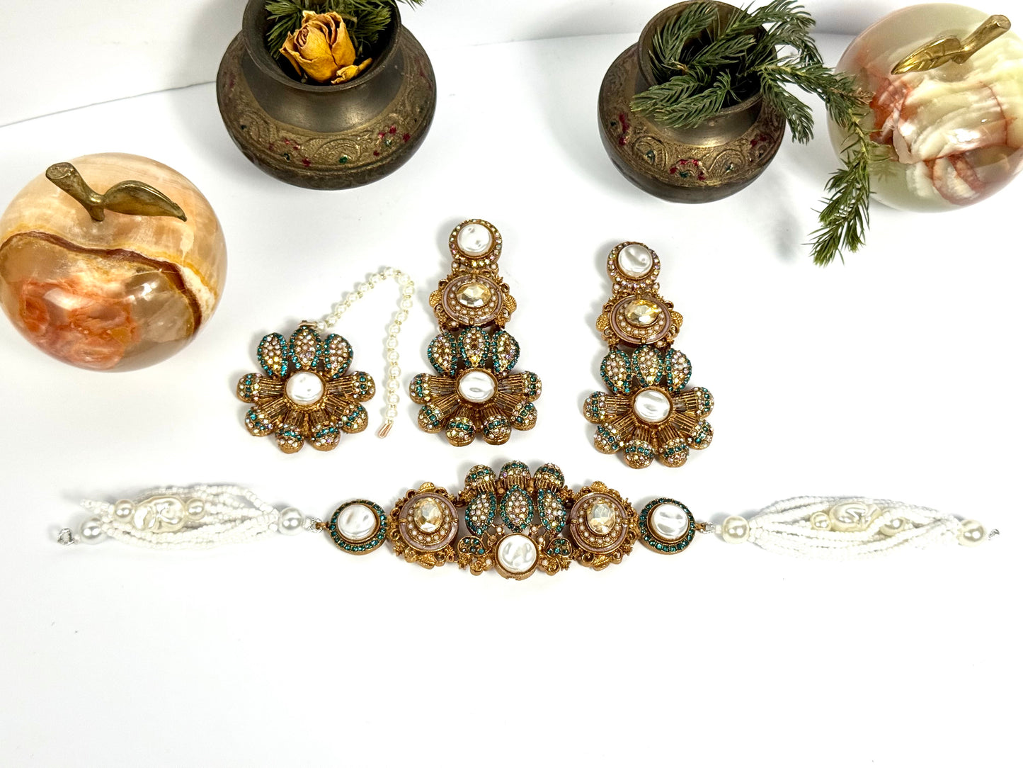 Turkish Fiza Choker set