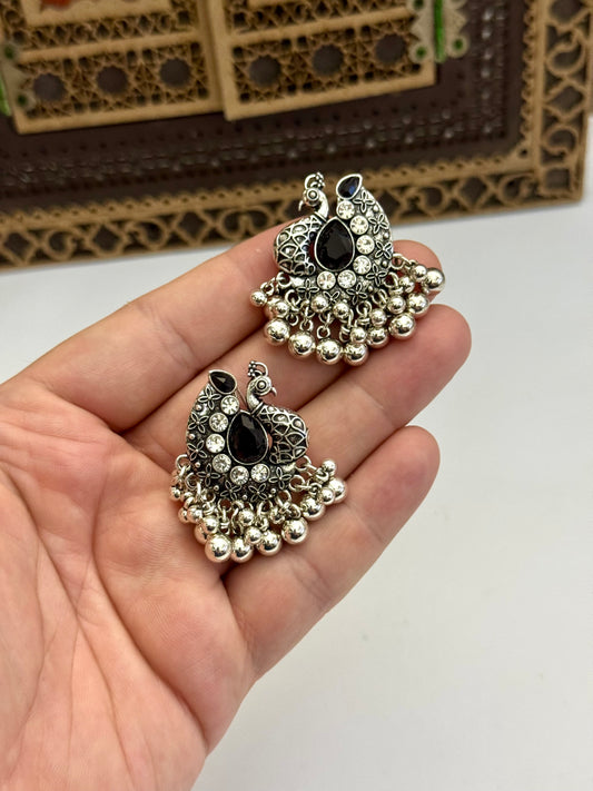 Chinese in budget Oxidised Earrings