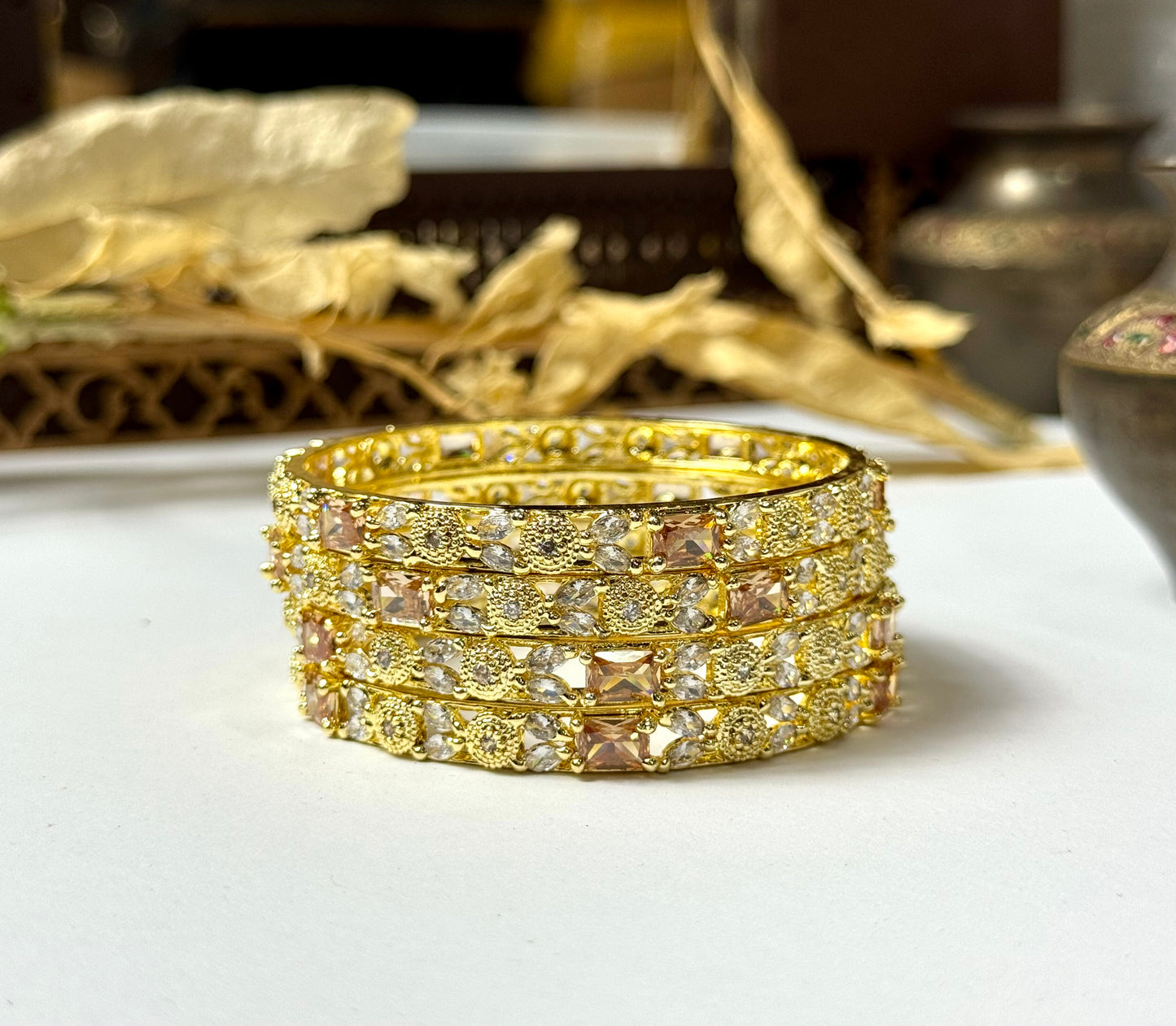 American Diamond 1 karat Bangles