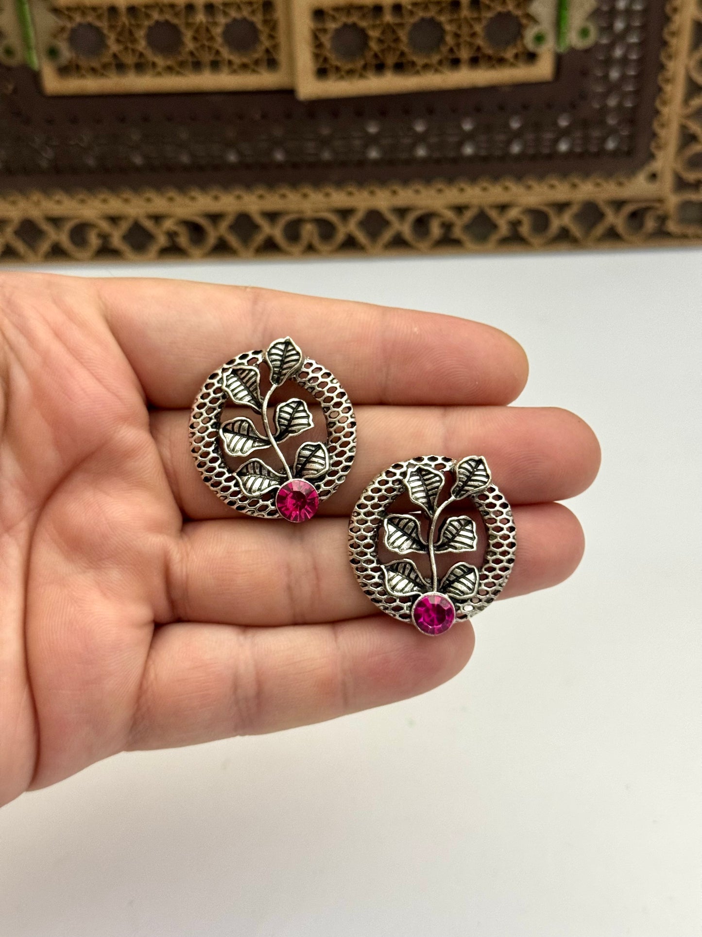 Chinese in budget Oxidised Earrings