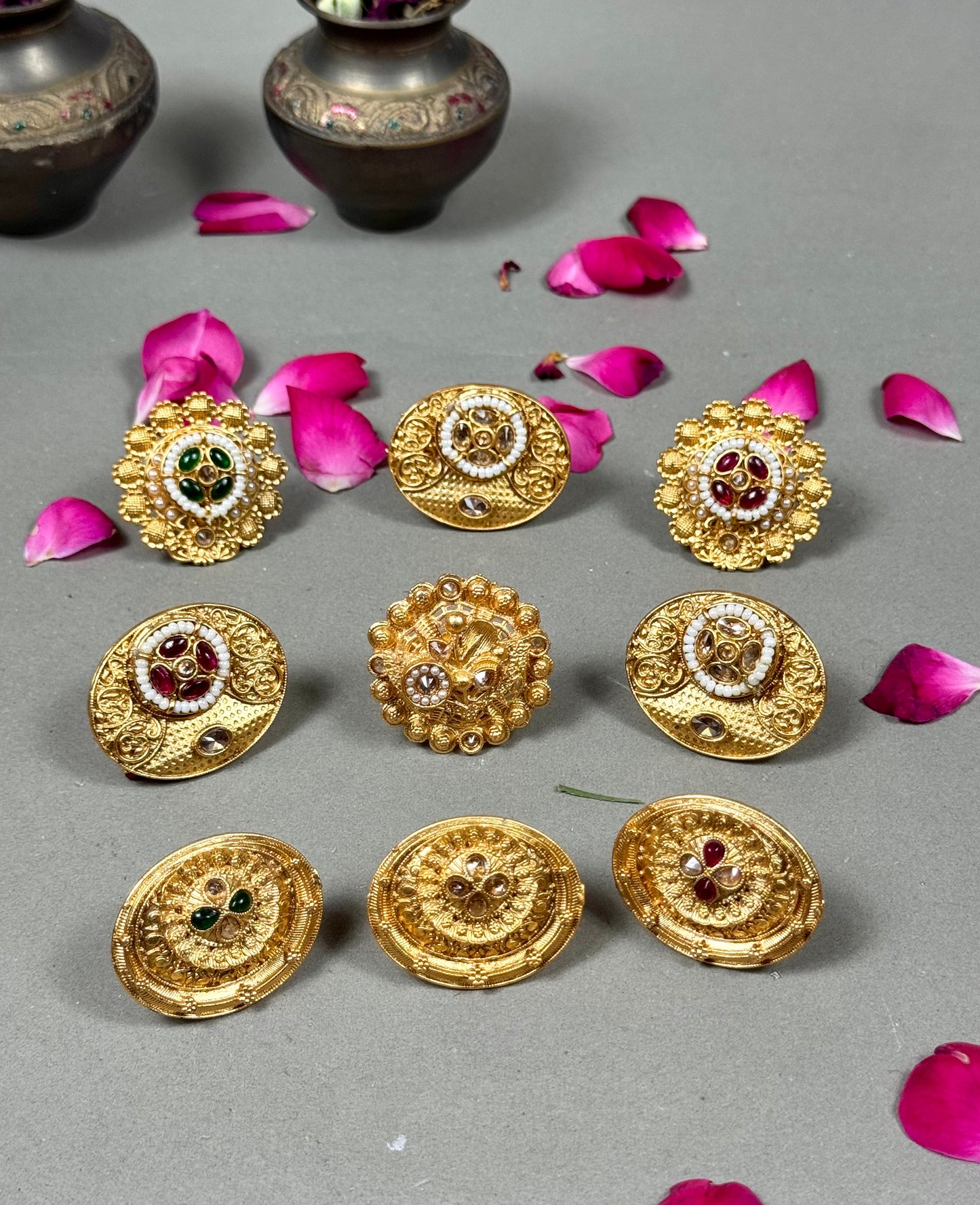 Rajwadi Adjustable Rings