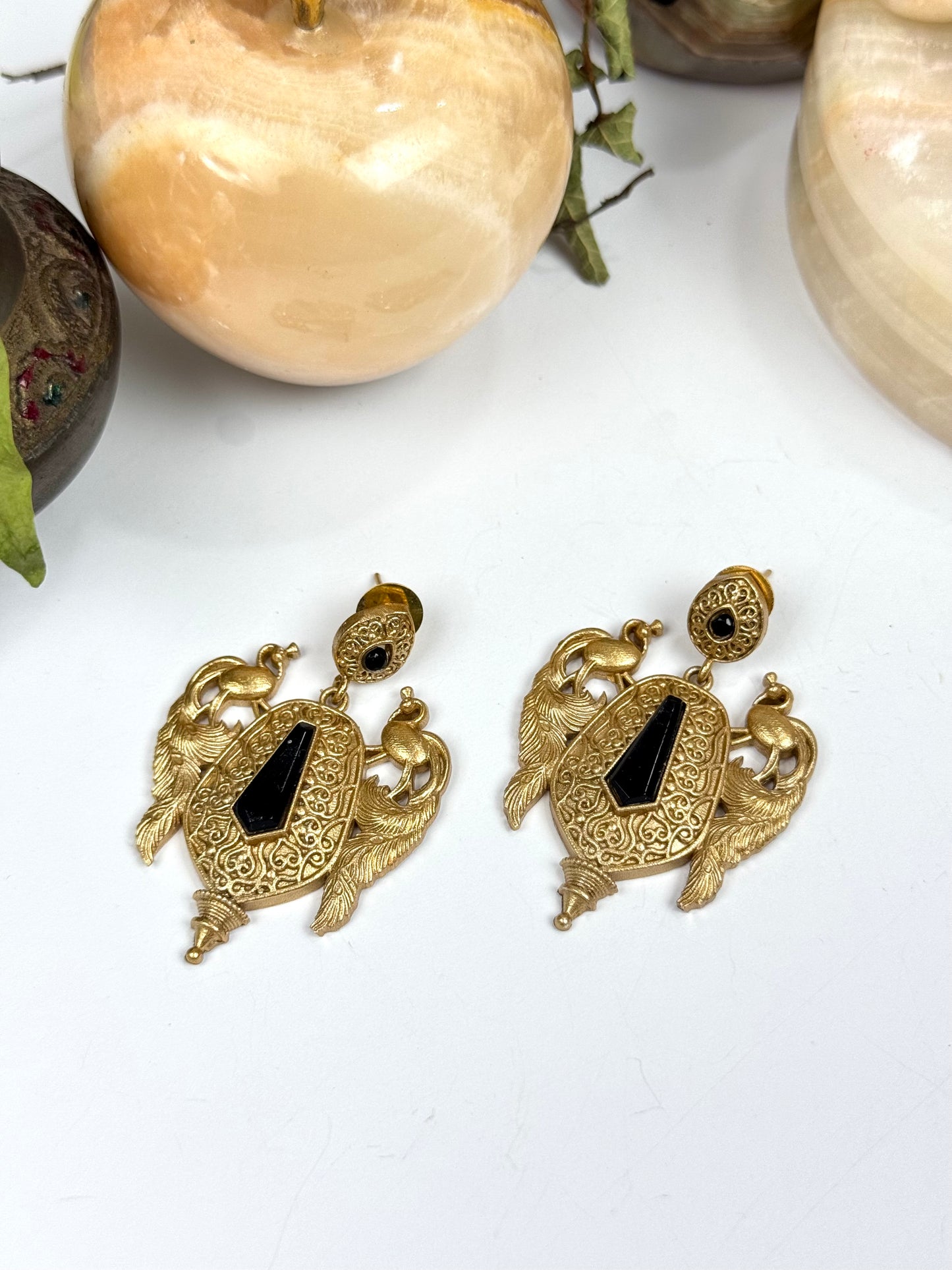 Premium Brass made oxidised Earrings