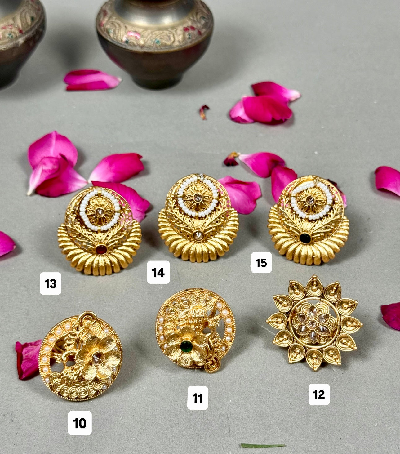 Rajwadi Adjustable Rings