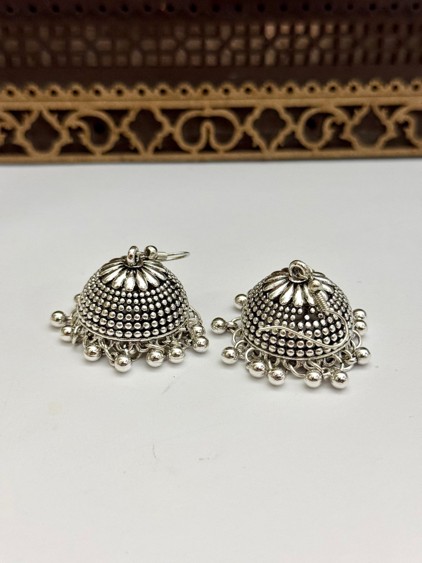 Oxidised jhumka
