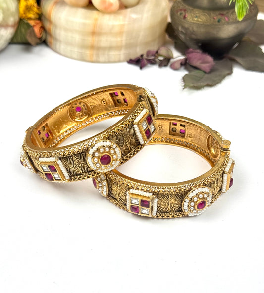 Rajwadi Openable Bangles Pair