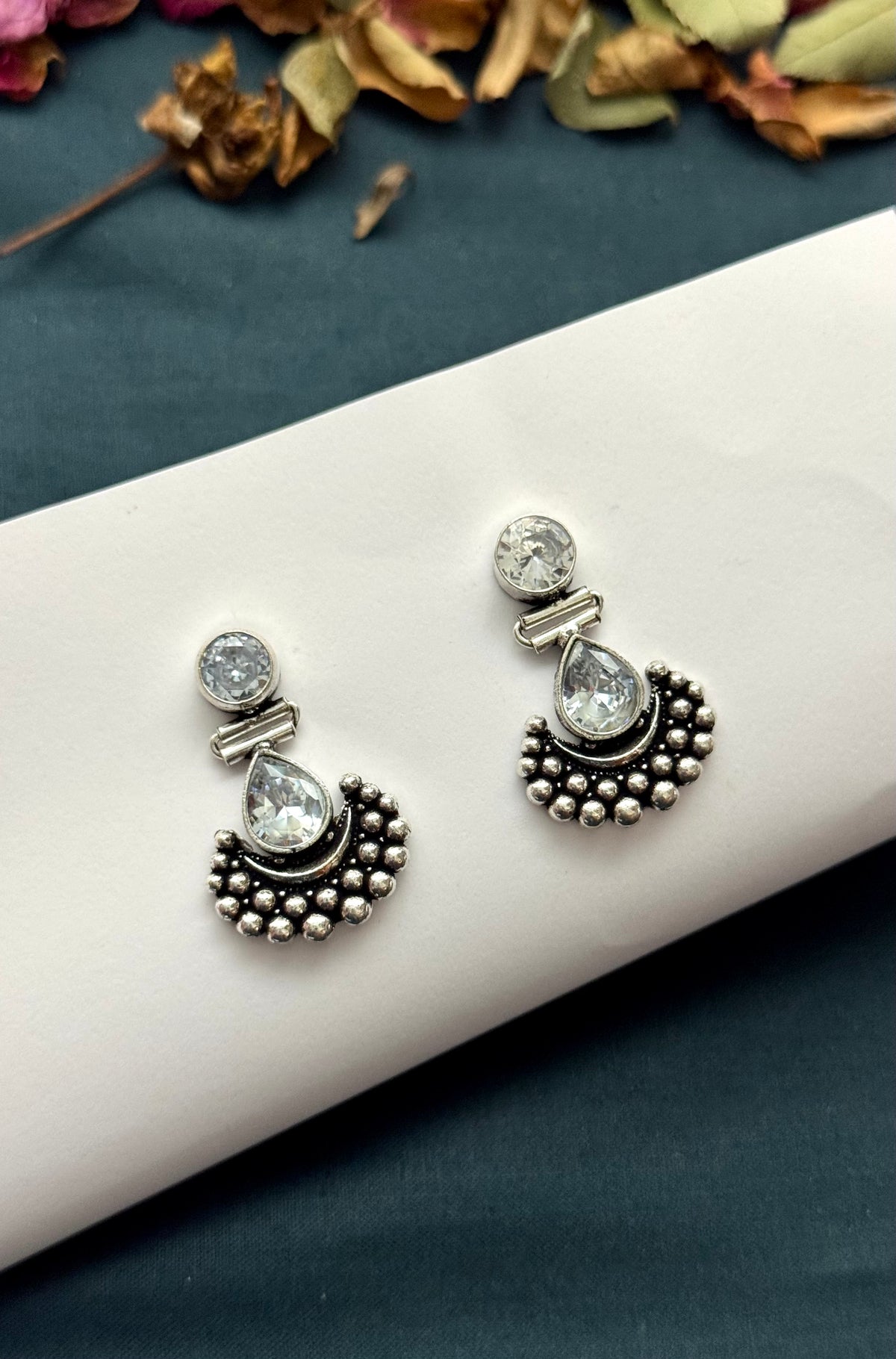 Premium Brass made oxidised Earrings