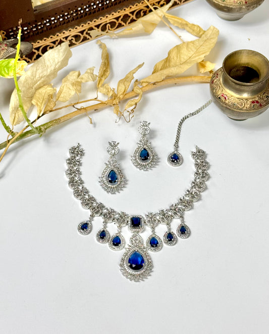 American Diamond 1 karat Necklace sets