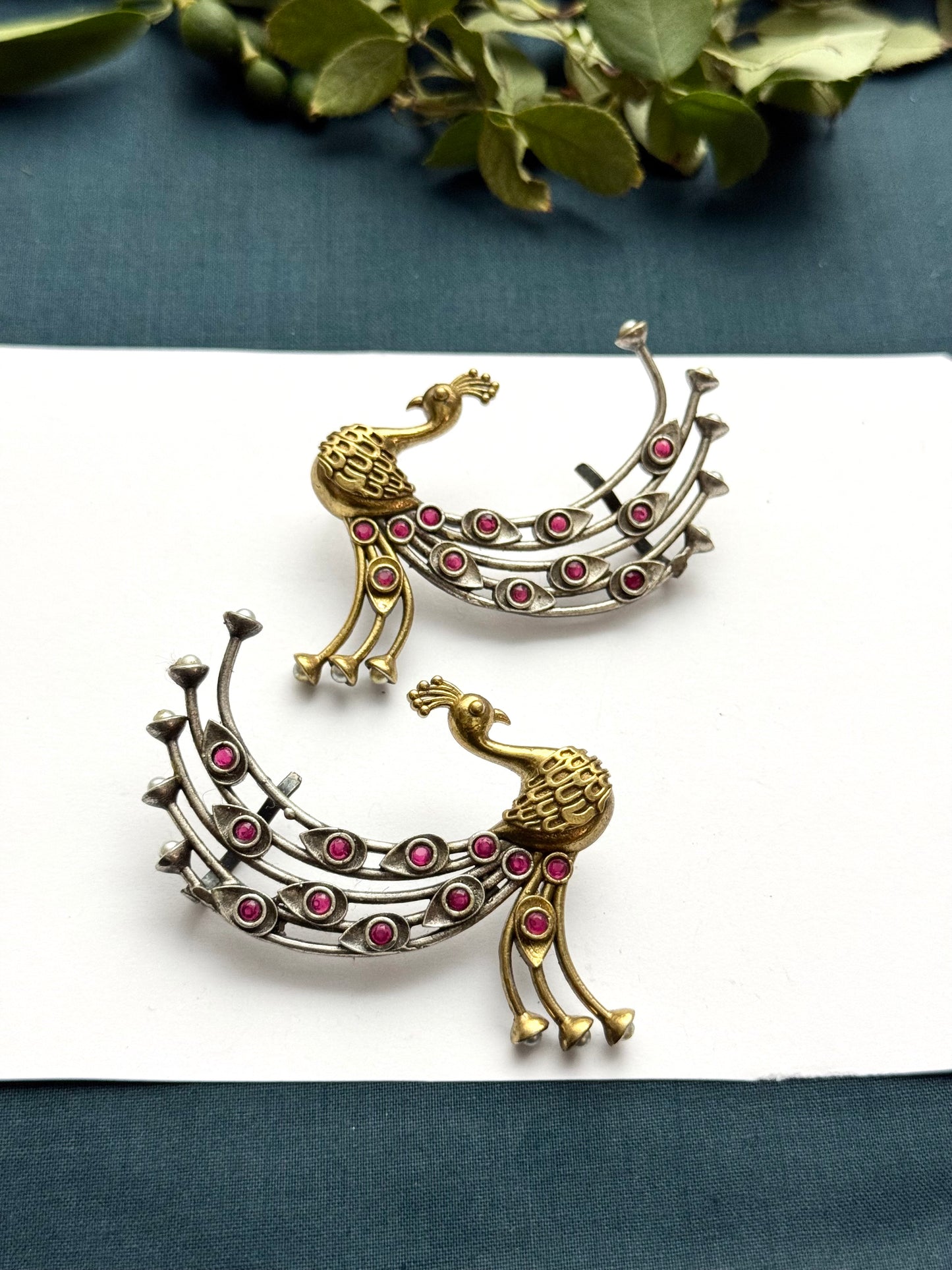 Premium Brass made oxidised Earcufs