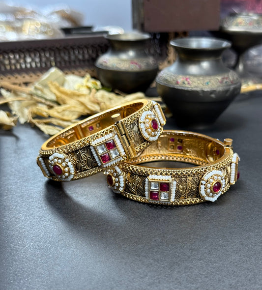 Rajwadi Openable Bangles Pair