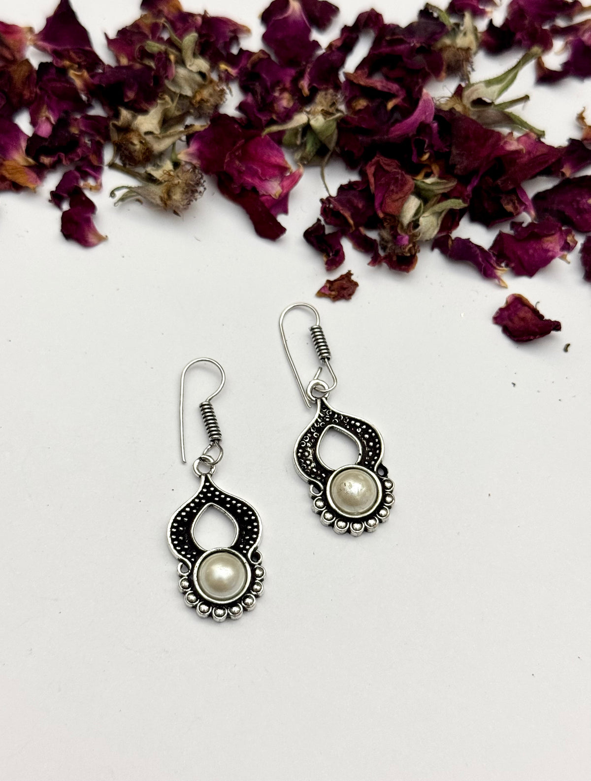 Premium oxidised Brass made Mini Earrings