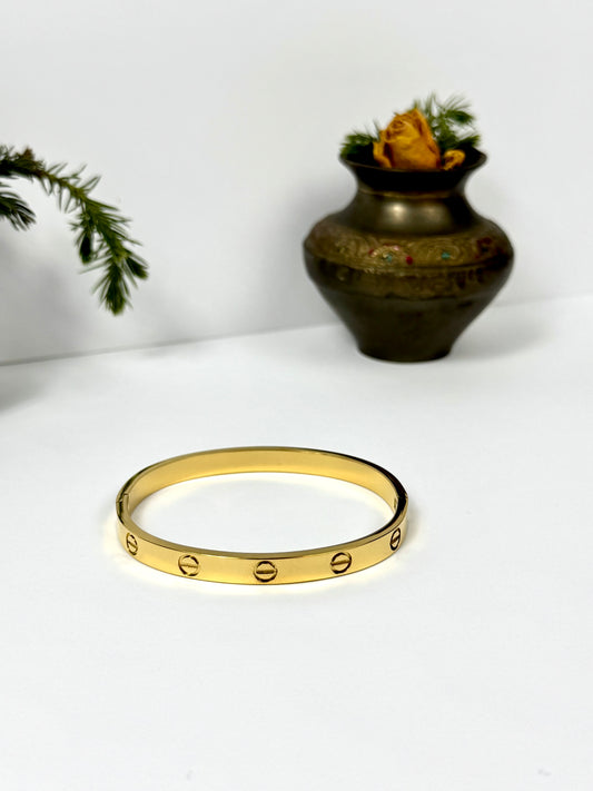 Stainless steel openable Bangle