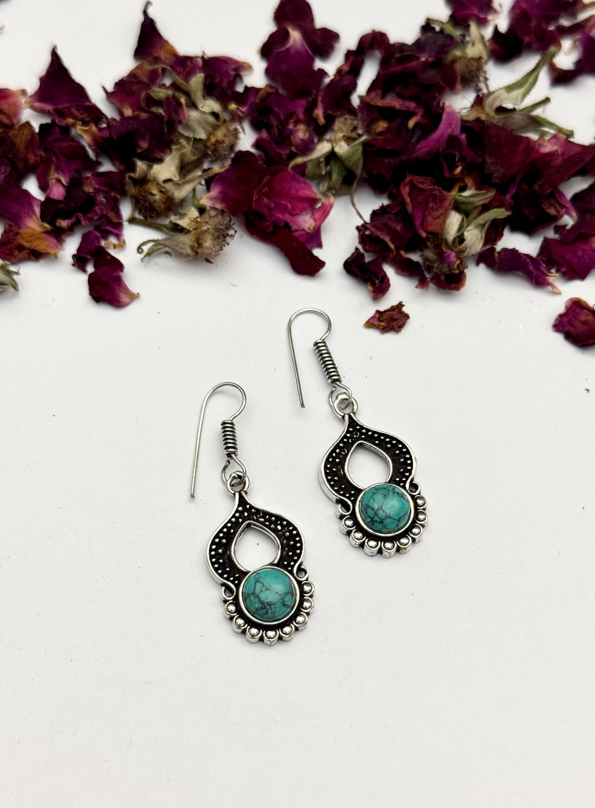 Premium oxidised Brass made Mini Earrings