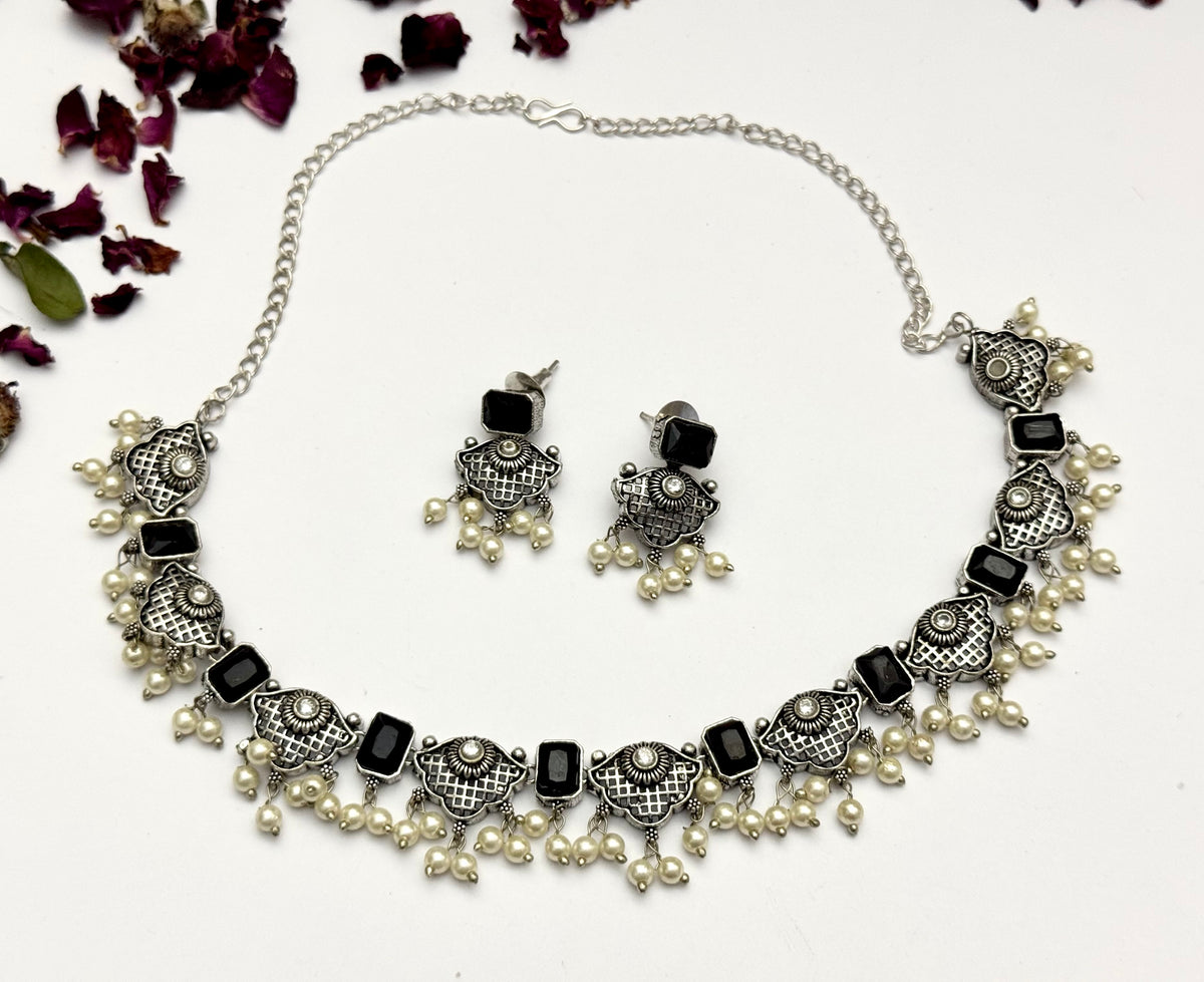 Premium oxidised Necklace set