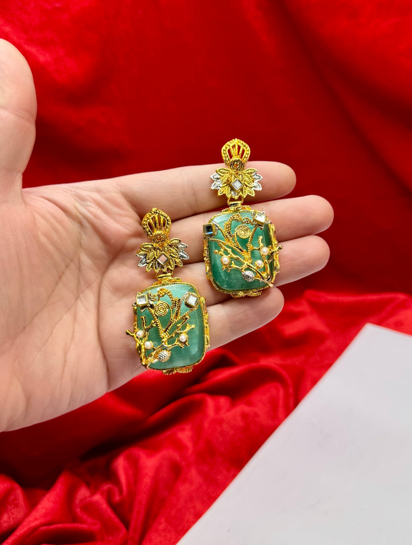 EGYPTIAN Stone Earrings