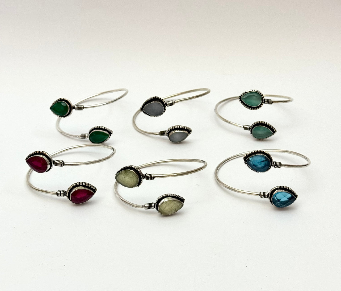 Oxidised Adjustable Bangle