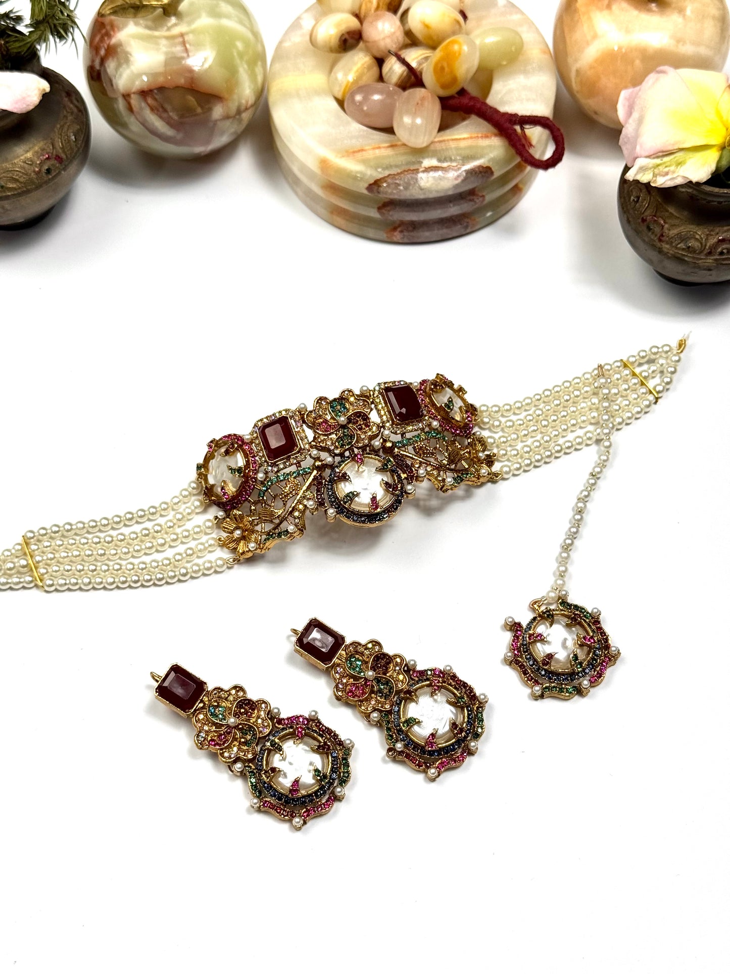 Turkish lvy Choker Set