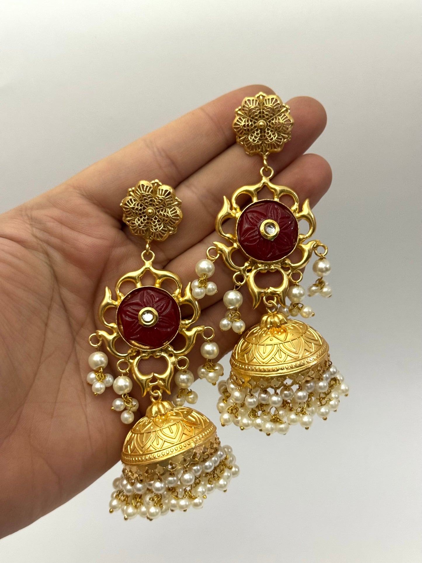 Premium Brass Musarrat Jhumka