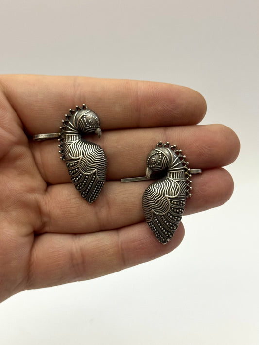oxidised Saiyaara Earcufs