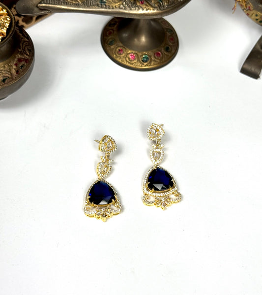 American Diamond 1 karat Earrings