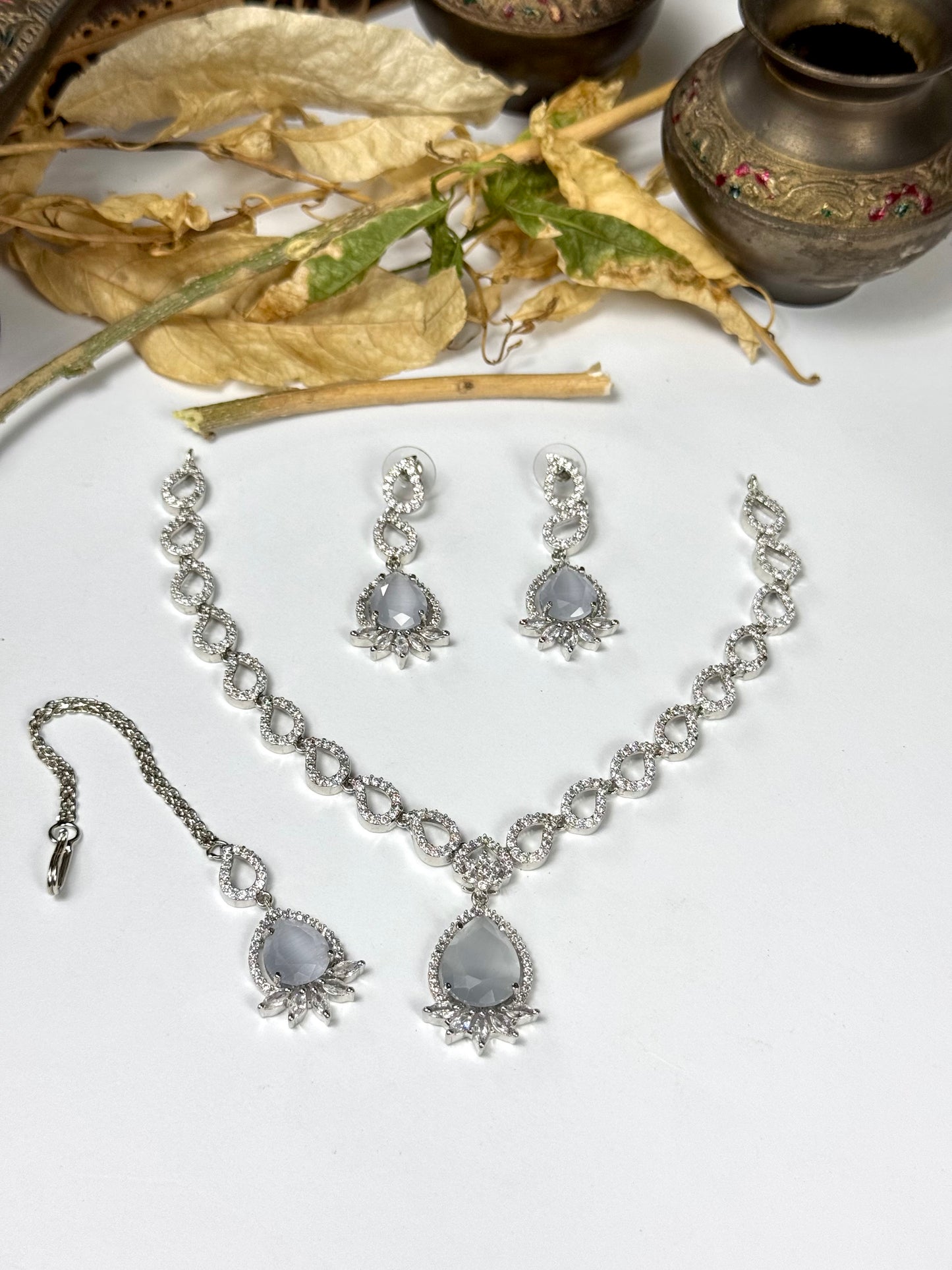 American Diamond 1 karat Set