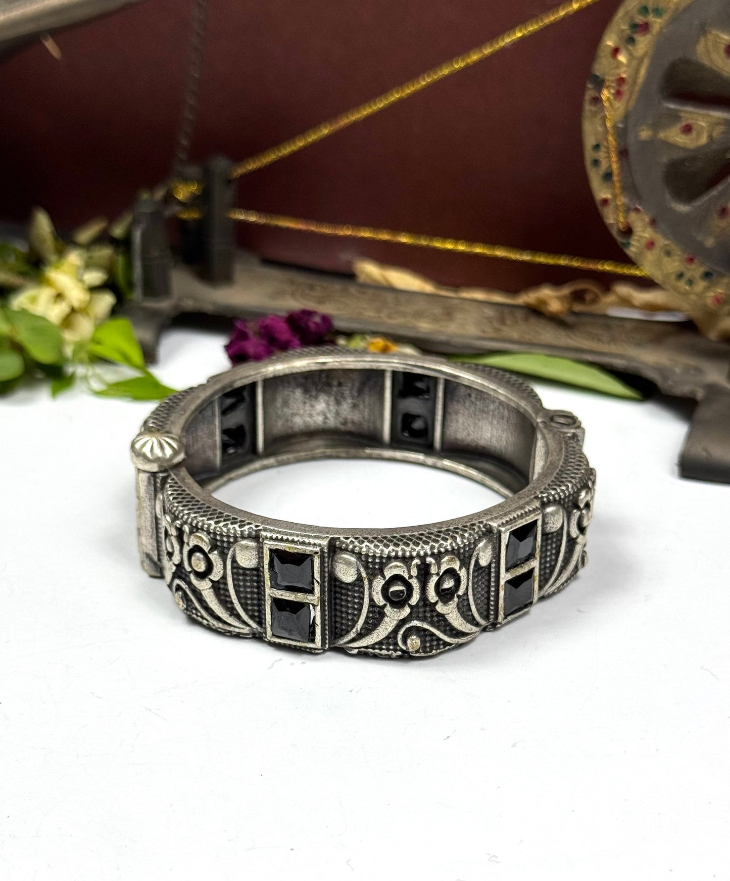 Brass made Roshni Oxidised Bangle