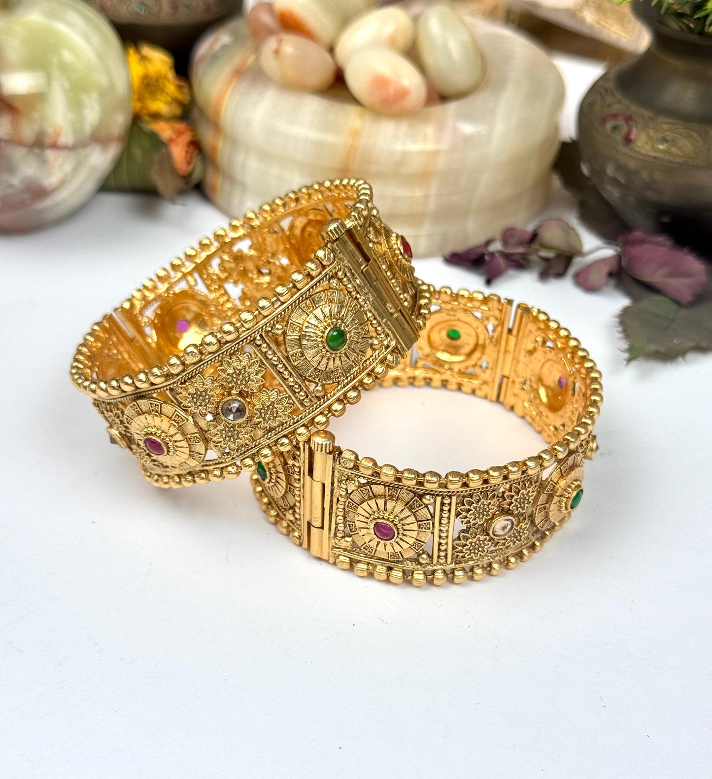 Rajwadi Openable Kara pair