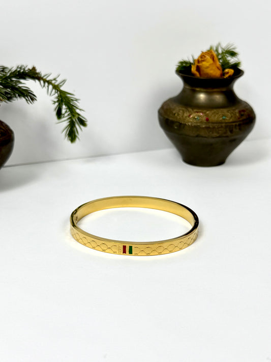 Stainless steel openable bangle