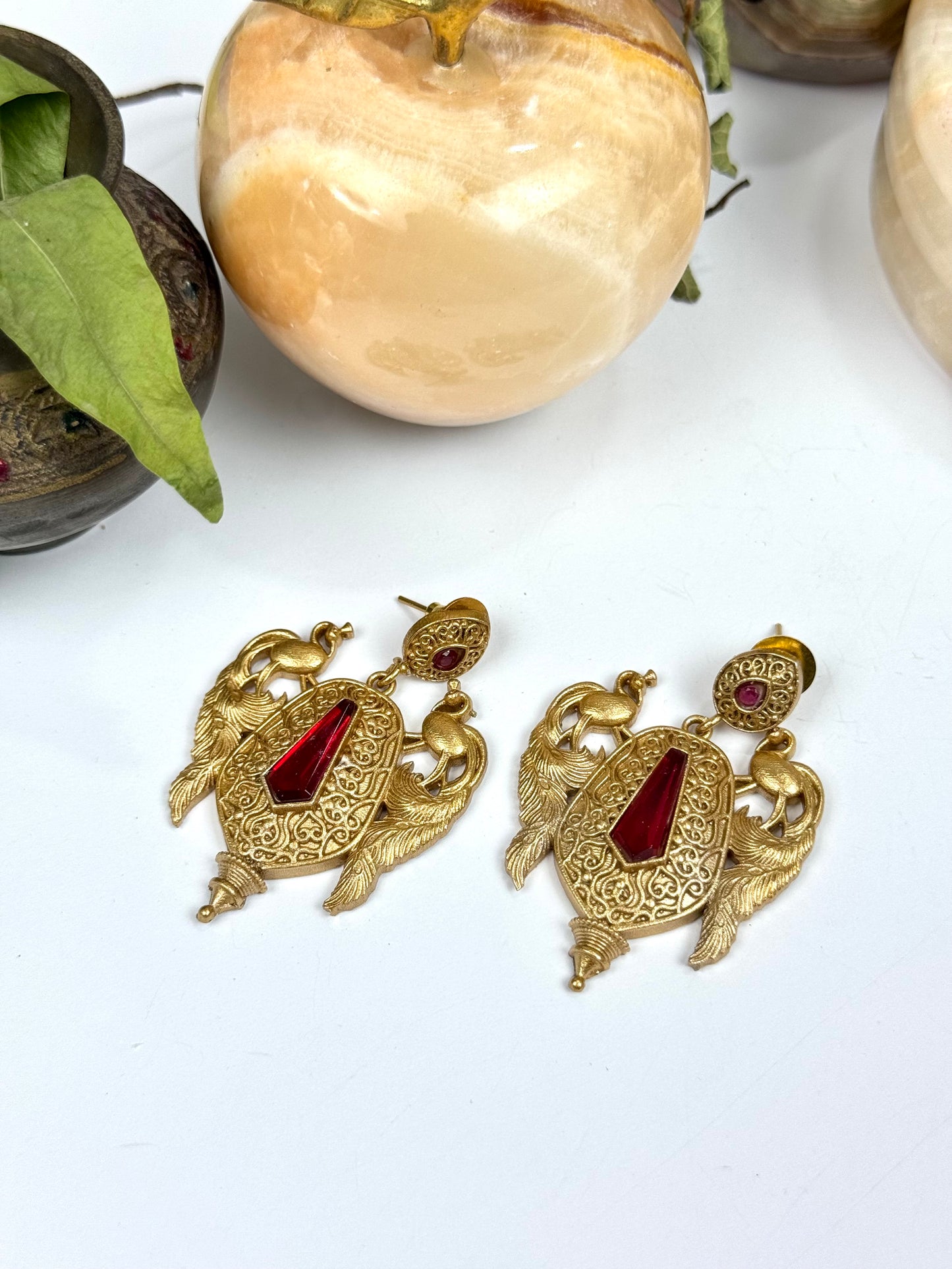 Premium Brass made oxidised Earrings