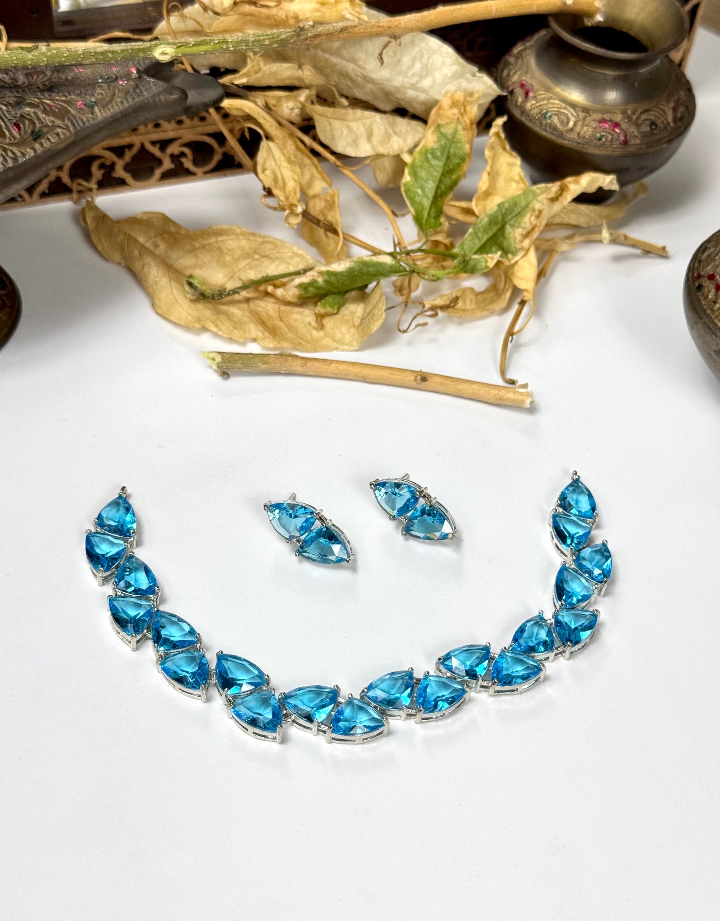 American Diamond 1 karat set